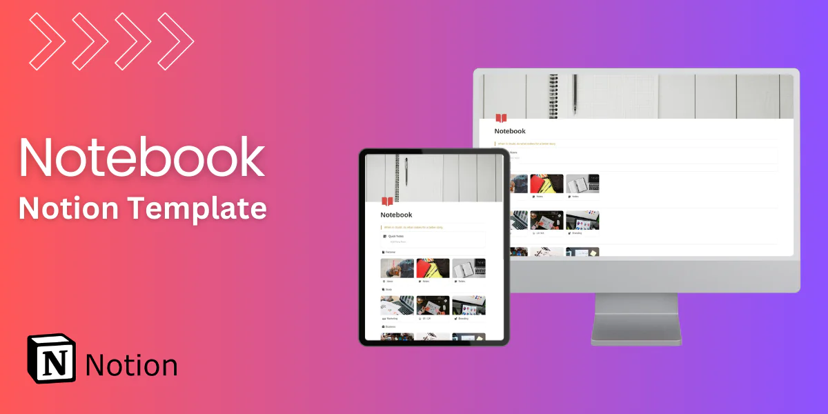 Notebook Notion Template – Stay Organized & Productive! 🚀