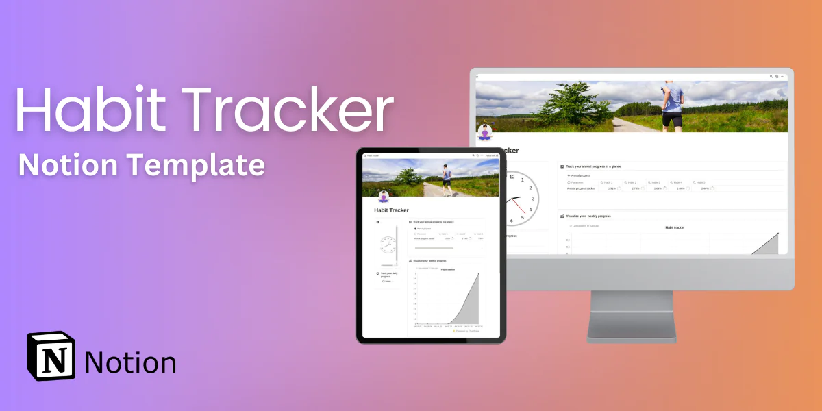 Habit Tracker – Build Better Habits with This Notion Template